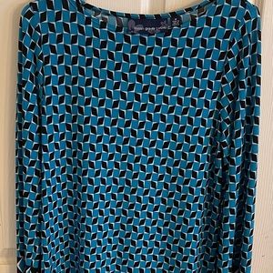 Susan Graver long sleeve blouse size medium